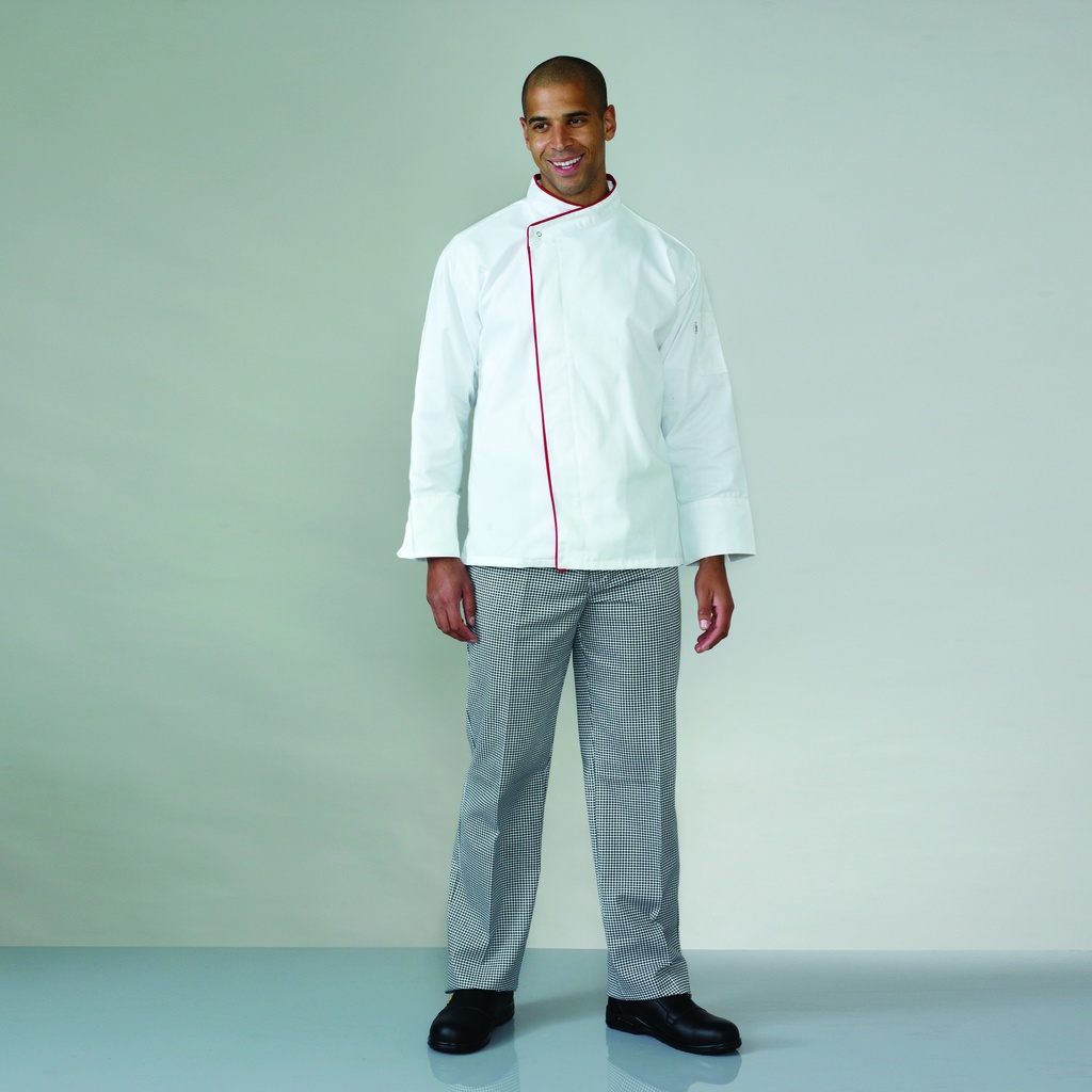 Staff Chef Pants [Black & White]